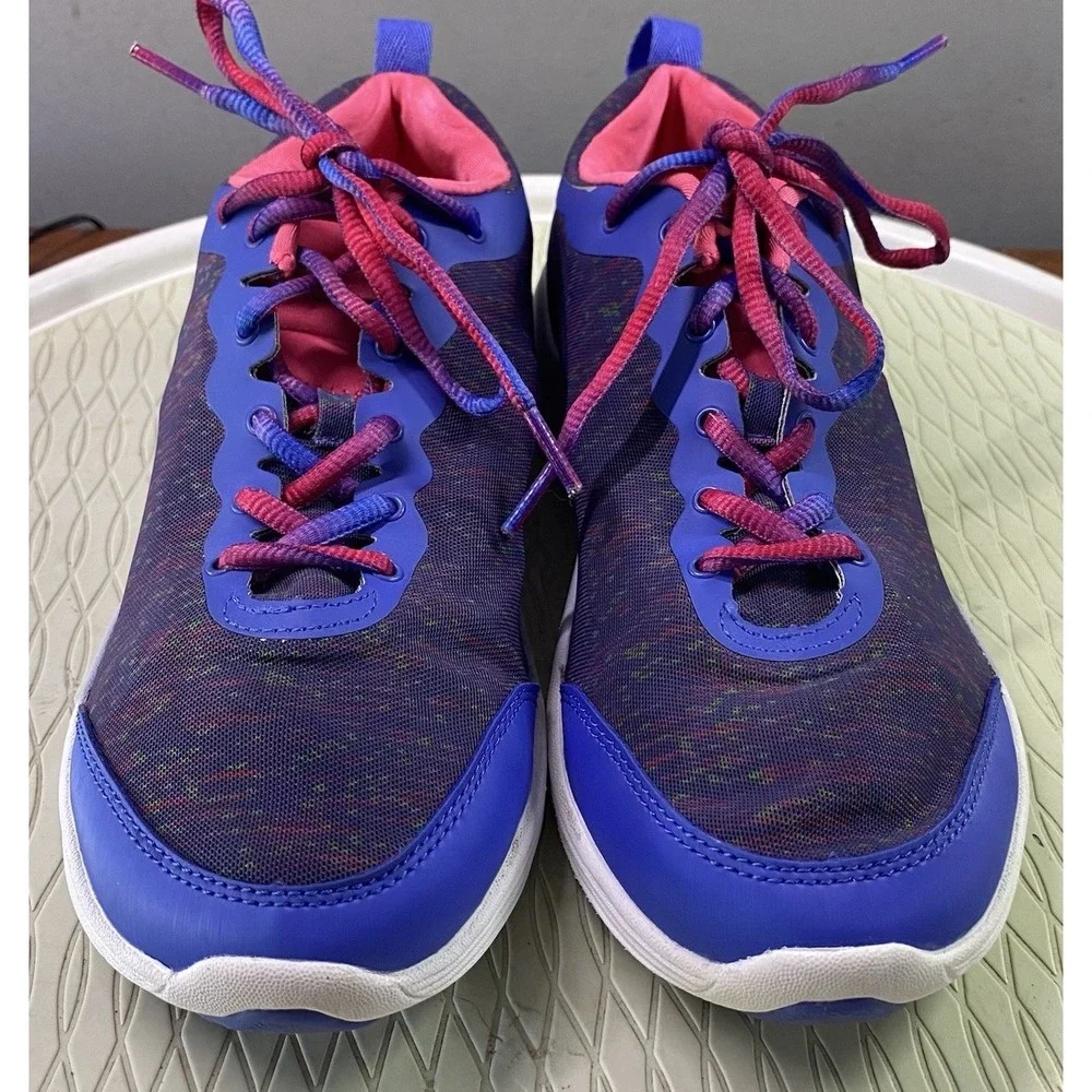 Vionic‎ AGILE FYN Women's Athletic Shoes Cobalt Blue/Pink Walking Sneakers 8